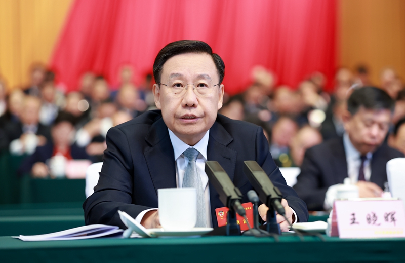 省政协十三届四次会议开幕 王晓晖讲话 施小琳于立军等到会祝贺 田向利作工作报告「相关图片」